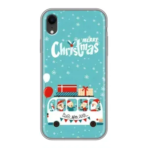 Силиконовый бампер на рождество для iPhone Xr (Рождественское настроение)