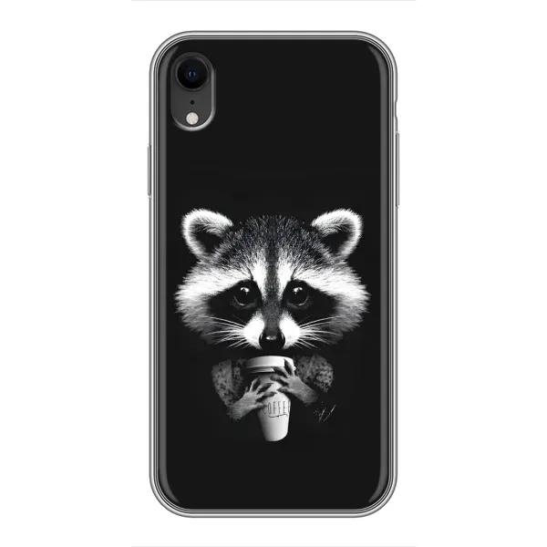 Чехол с рисунком «С кофем» для iPhone Xr