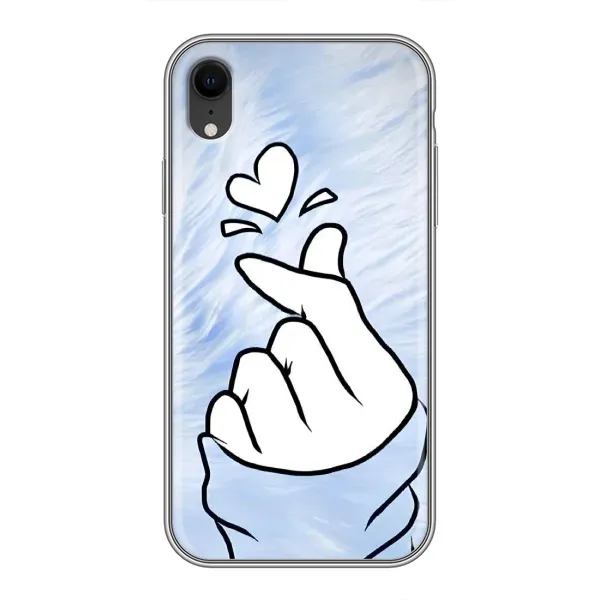 Чехол с рисунком «Сердечка знак» для iPhone Xr Чехол с рисунком «Сердечка знак» для iPhone Xr