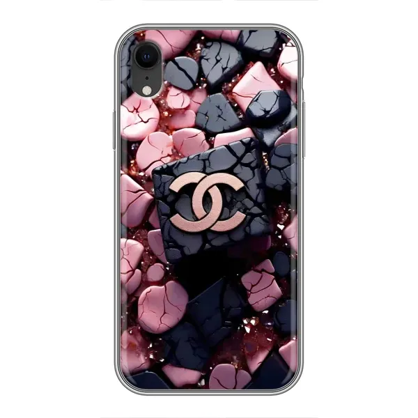Чехол с рисунком «Шанель» для iPhone Xr
