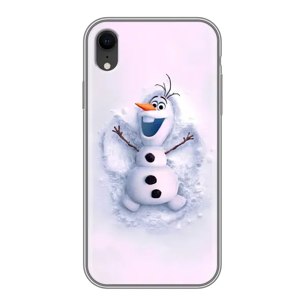 Чехол с рисунком «Снеговик Олов» для iPhone Xr Чехол с рисунком «Снеговик Олов» для iPhone Xr