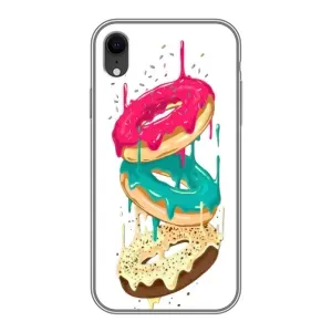 Чохол з зображенням смачної їжі для iPhone Xr (Соковиті пончики)