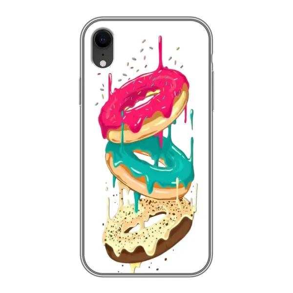 Чехол с рисунком «Сочные пончики» для iPhone Xr Чехол с рисунком «Сочные пончики» для iPhone Xr