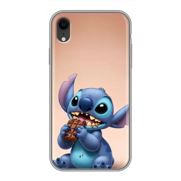 Чехол с рисунком «Стич с шоколадом» для iPhone Xr Чехол с рисунком «Стич с шоколадом» для iPhone Xr