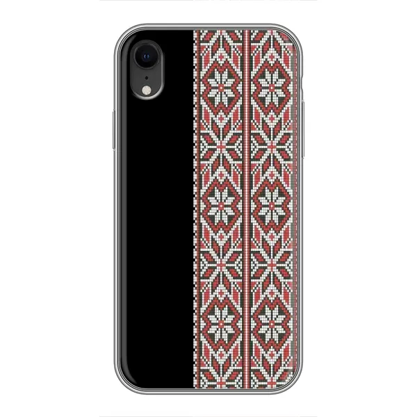 Чехол с рисунком «Стильная вишиванка» для iPhone Xr Чехол с рисунком «Стильная вишиванка» для iPhone Xr