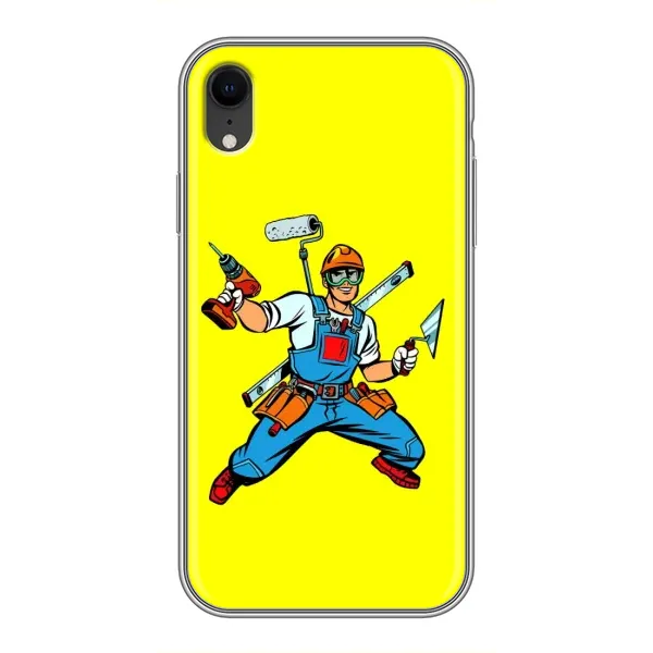 Чехол с рисунком «Строитель» для iPhone Xr Чехол с рисунком «Строитель» для iPhone Xr