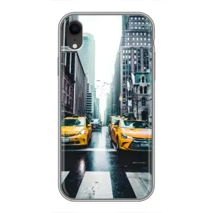 Силиконовый бампер (Работники) на iPhone Xr (Такси)