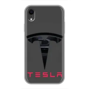Чохол з малюнком «Logo TESLA» для iPhone Xr