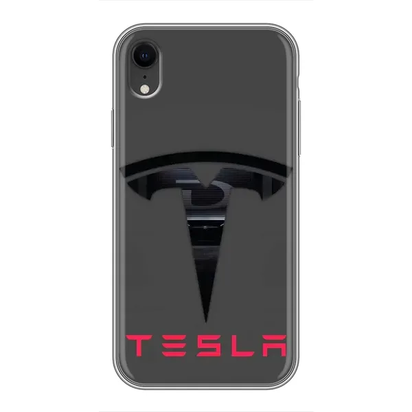 Чохол з малюнком «Logo TESLA» для iPhone Xr