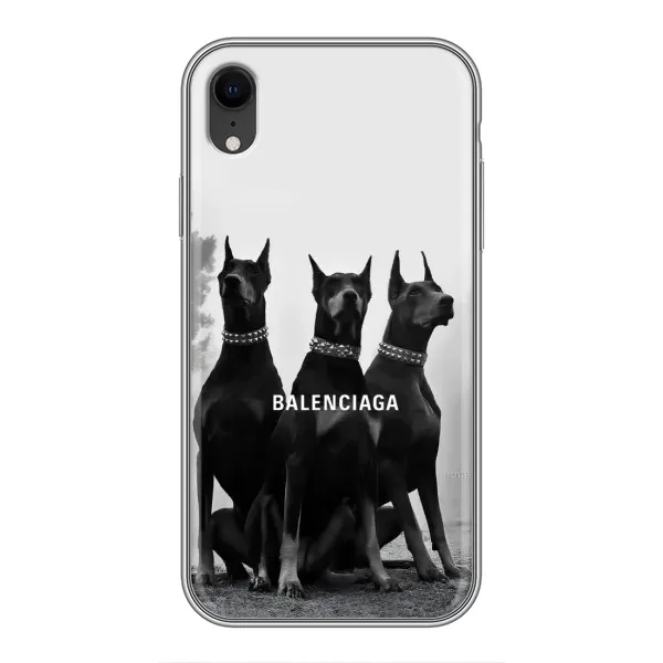 Чехол с рисунком «Три добермана» для iPhone Xr Чехол с рисунком «Три добермана» для iPhone Xr