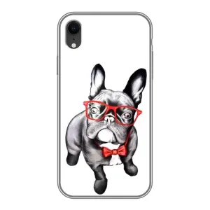 Бампер для iPhone Xr з картинкою "Песики" (В окулярах)