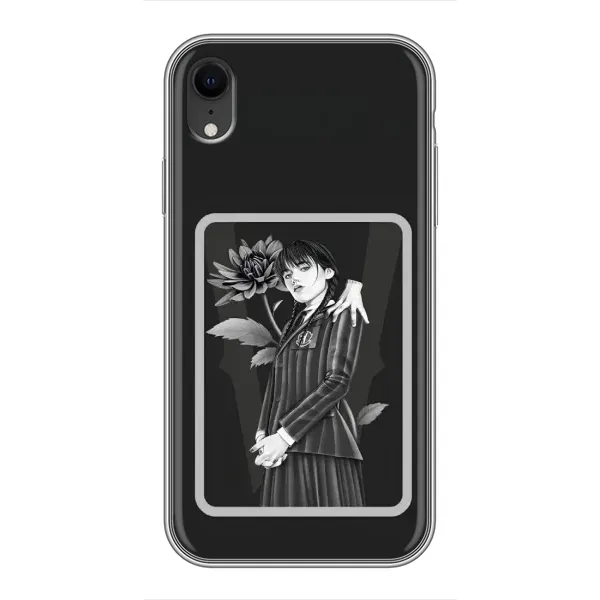 Чехол с рисунком «Венсдей картина» для iPhone Xr Чехол с рисунком «Венсдей картина» для iPhone Xr