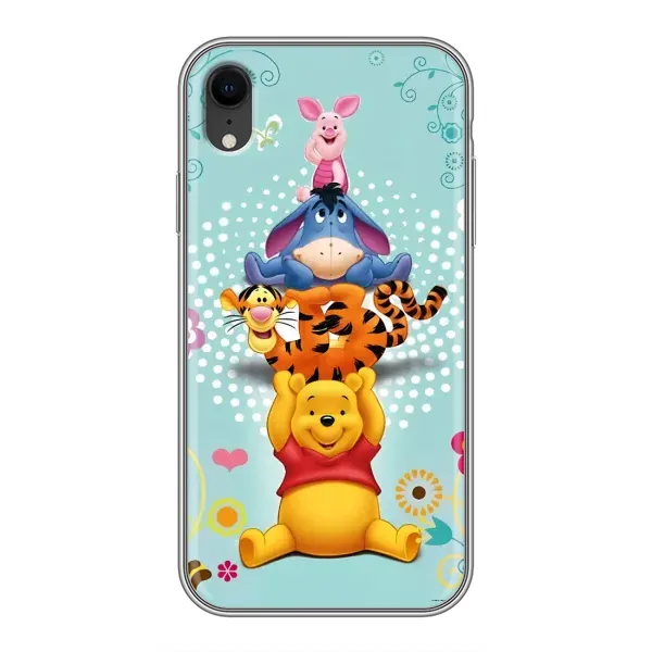 Чехол с рисунком «Винни Пух и друзья» для iPhone Xr