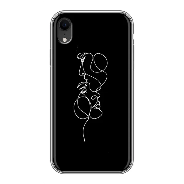 Чехол с рисунком «Влюбленная пара» для iPhone Xr