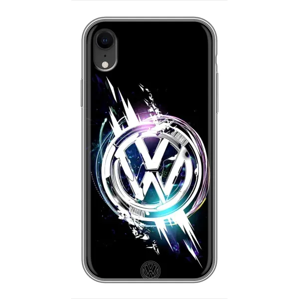 Чехол с рисунком «Volkswagen на черном» для iPhone Xr Чехол с рисунком «Volkswagen на черном» для iPhone Xr