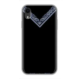 Силиконовый Чехол на iPhone Xr (Воротник вышиванки)