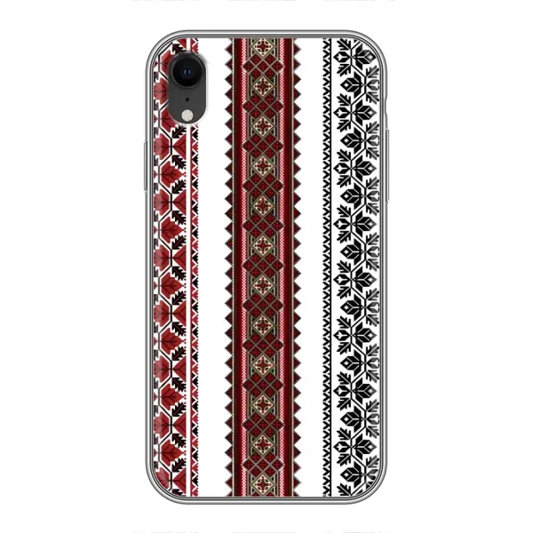Чехол с рисунком «Вышиваночки» для iPhone Xr Чехол с рисунком «Вышиваночки» для iPhone Xr