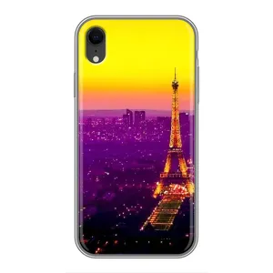 Чехол с Эйфелевой башней на iPhone Xr (Яркая башня)