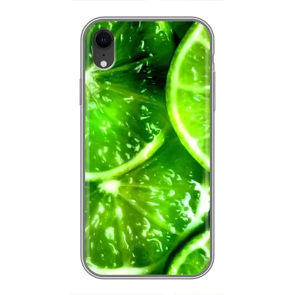 Чехол с рисунком «Яркий ЛАЙМ» для iPhone Xr Чехол с рисунком «Яркий ЛАЙМ» для iPhone Xr
