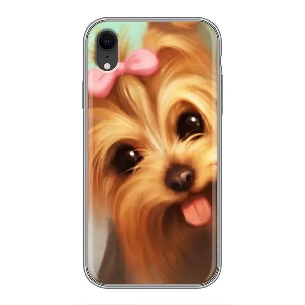 Чехол с рисунком «Йоршенский терьер» для iPhone Xr Чехол с рисунком «Йоршенский терьер» для iPhone Xr