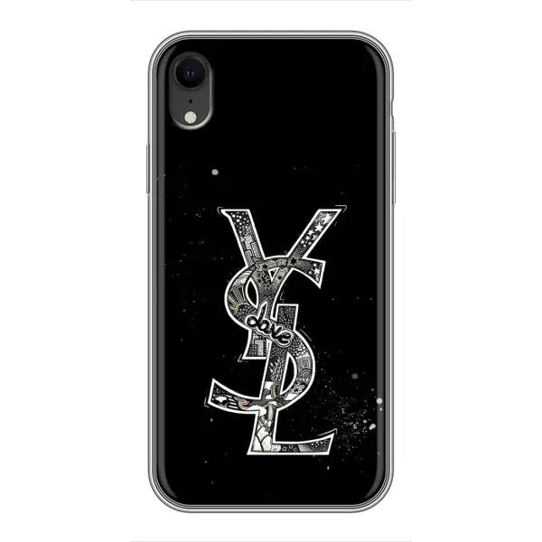 Чехол с рисунком «YSL» для iPhone Xr