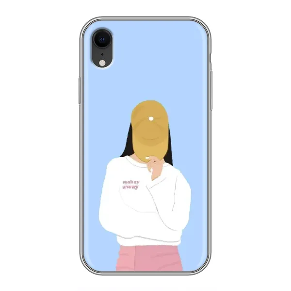 Чехол с рисунком «Желтая кепка» для iPhone Xr