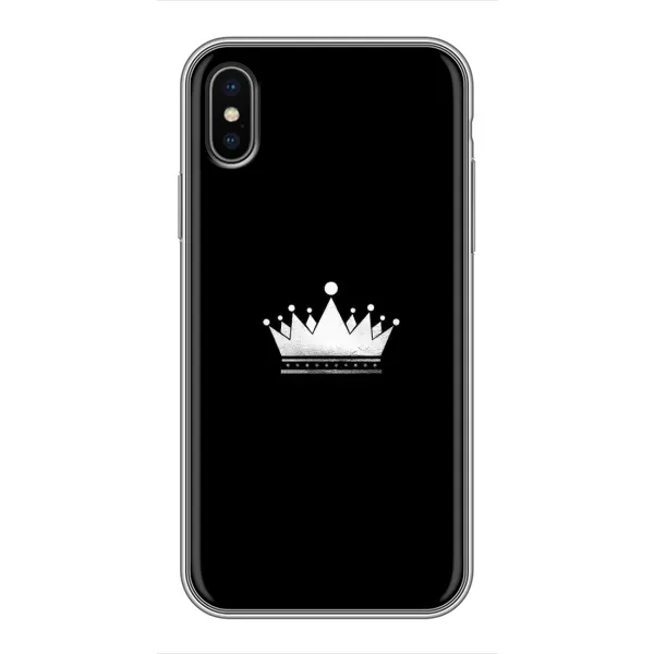Чехол с рисунком «Белая корона» для iPhone Xs Max Чехол с рисунком «Белая корона» для iPhone Xs Max