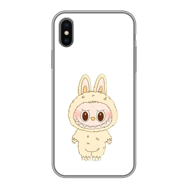 Чехол с рисунком «Бежевый Лабубу» для iPhone Xs Max Чехол с рисунком «Бежевый Лабубу» для iPhone Xs Max