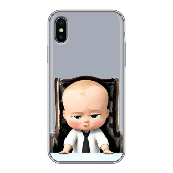 Чехол с рисунком «BOSS» для iPhone Xs Max