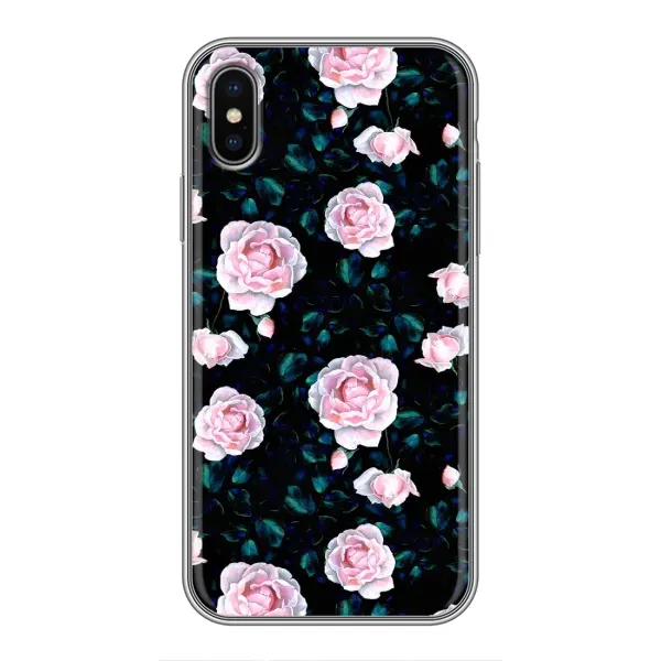 Чехол с рисунком «Чайные розы» для iPhone Xs Max Чехол с рисунком «Чайные розы» для iPhone Xs Max