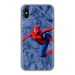 Силіконовий Чохол для iPhone Xs Max (Людина павук)