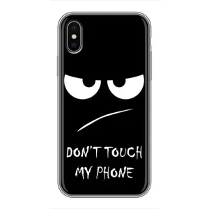 Чохол з прикольним текстом на iPhone Xs Max (Dont)