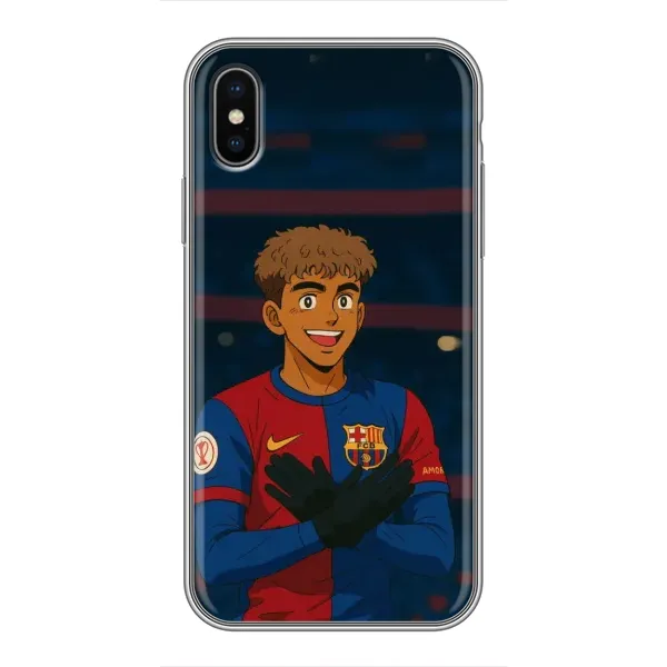 Чехол с рисунком «Футболист Ямаль» для iPhone Xs Max Чехол с рисунком «Футболист Ямаль» для iPhone Xs Max
