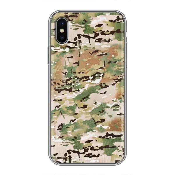 Чехол с рисунком «Камуфляжный» для iPhone Xs Max