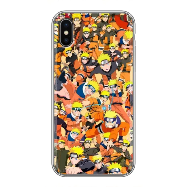 Чехол с рисунком «Коллаж Наруто» для iPhone Xs Max Чехол с рисунком «Коллаж Наруто» для iPhone Xs Max