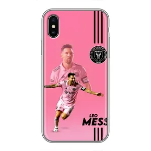 Чехлы Лео Месси в Майами на iPhone Xs Max (Лео в Майами)