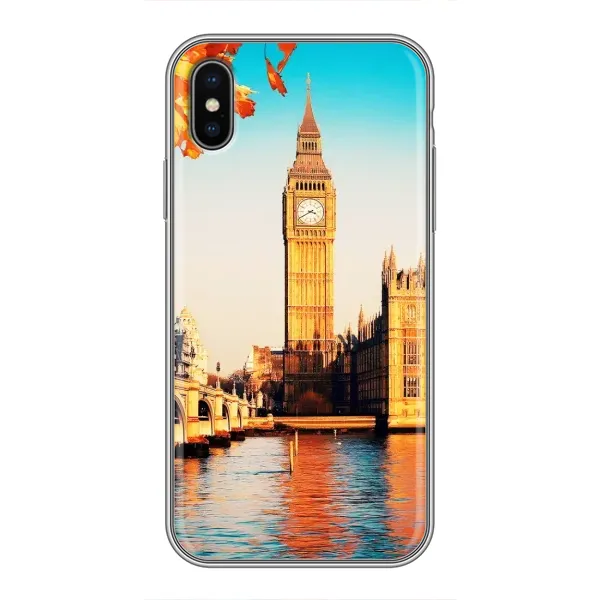 Чехол с рисунком «Летний Лондон» для iPhone Xs Max