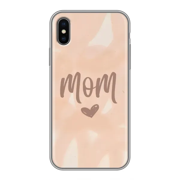 Чехол с рисунком «Love mom» для iPhone Xs Max Чехол с рисунком «Love mom» для iPhone Xs Max