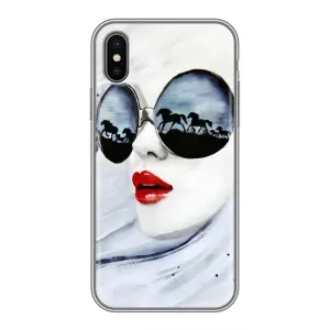 Чохол з картинкою Модні Дівчата iPhone Xs Max (Любителька коней)