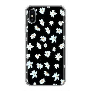 Чехол с ромашками на iPhone Xs Max (Маленькие ромашки)