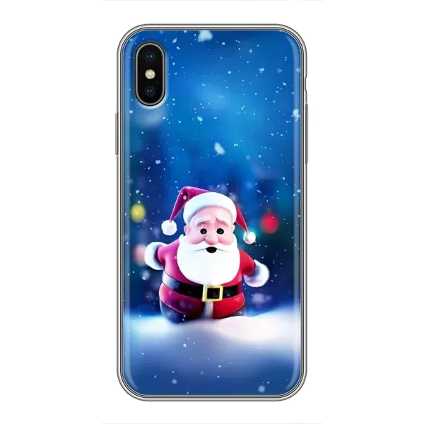Чехол с рисунком «Маленький Дед Мороз» для iPhone Xs Max