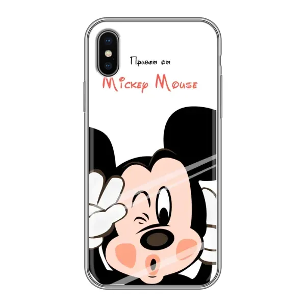 Чехол с рисунком «Mickey Mouse» для iPhone Xs Max Чехол с рисунком «Mickey Mouse» для iPhone Xs Max