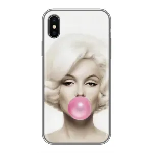 Чохол Стильні дівчата на iPhone Xs Max (Монро)