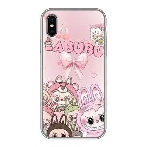 Чохол з принтом Лабубу для iPhone Xs Max (Монстри Лабубу)