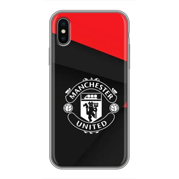 Чехол с рисунком «MU» для iPhone Xs Max