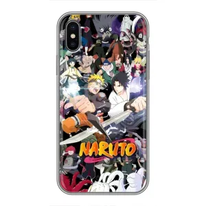 Купить Чехлы на телефон с принтом Anime для iPhone Xs Max (Наруто постер)