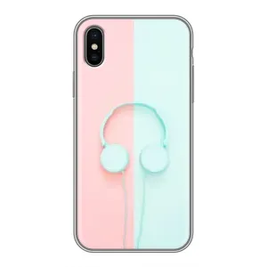 Дівчачий Чохол для iPhone Xs Max (Навушники)