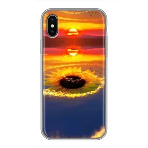 Чехлы с картинкой Подсолнухов для Айфон Xs Max (Небо подсолнух)