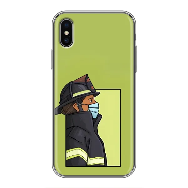 Чехол с рисунком «Пожарник» для iPhone Xs Max Чехол с рисунком «Пожарник» для iPhone Xs Max