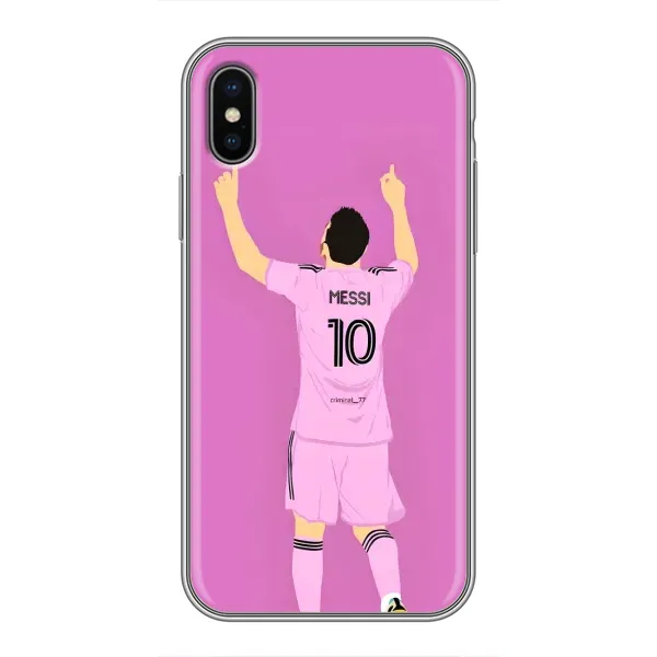Чехол с рисунком «Празднование Месси» для iPhone Xs Max Чехол с рисунком «Празднование Месси» для iPhone Xs Max